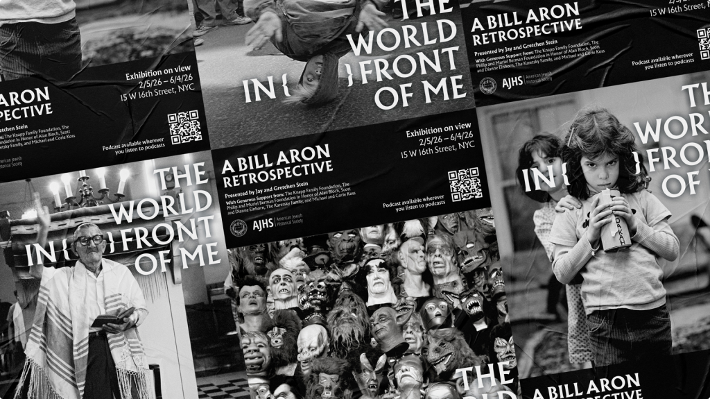 Bill Aron Exhibition and Podcast Branding