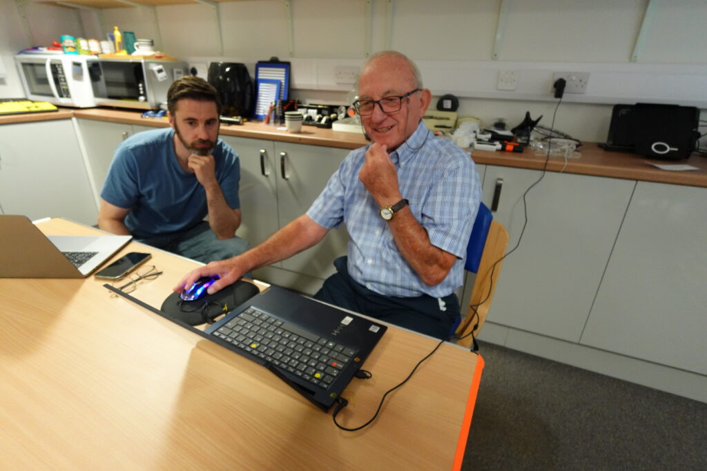 Testing a New Sight Loss Charity Website